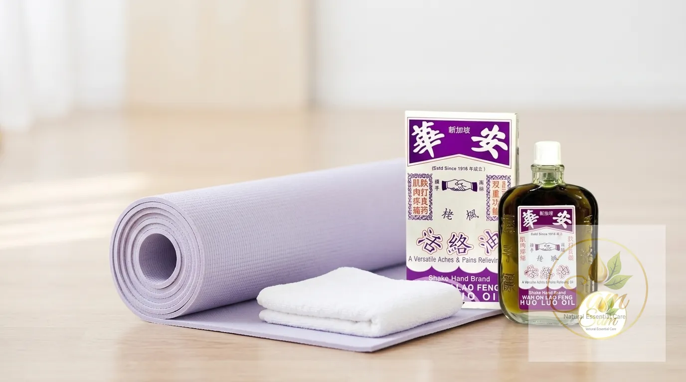 Dầu Gió, Dầu Nóng Cho Người Tập Pilates: Chọn Loại Nào Cho Cột Sống & Cơ Lõi?