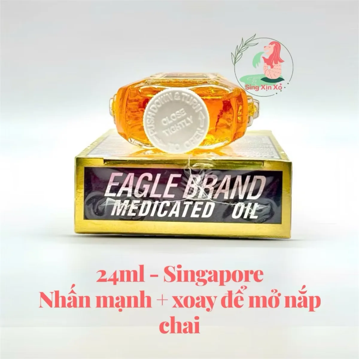 Dầu Gió Con Ó Vàng 5