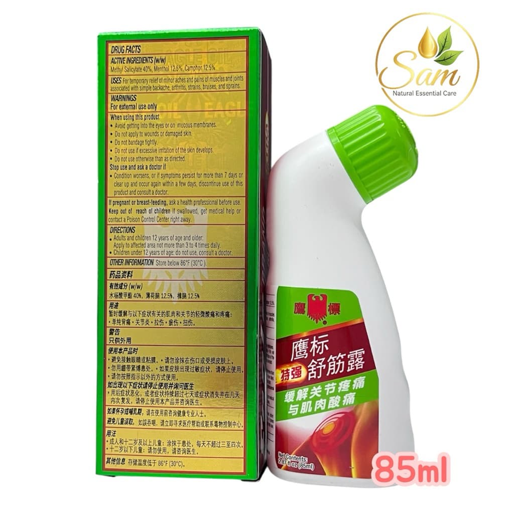 Chai Lăn Xoa Bóp Con Ó Muscle Rub 4