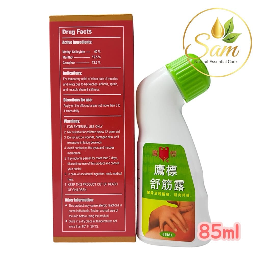 Chai Lăn Xoa Bóp Con Ó Muscle Rub 5
