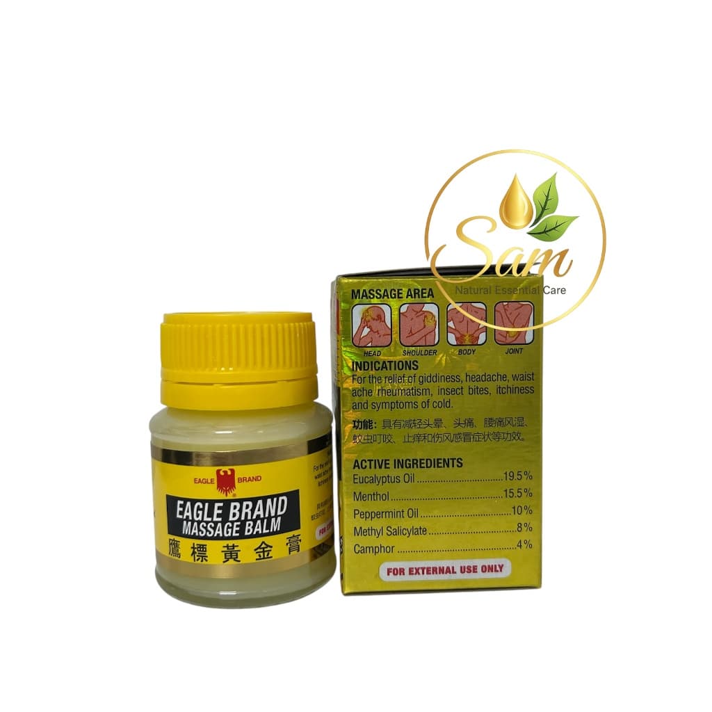Cù Là Con Ó Vàng 40g — Eagle Brand Balm Singapore 3