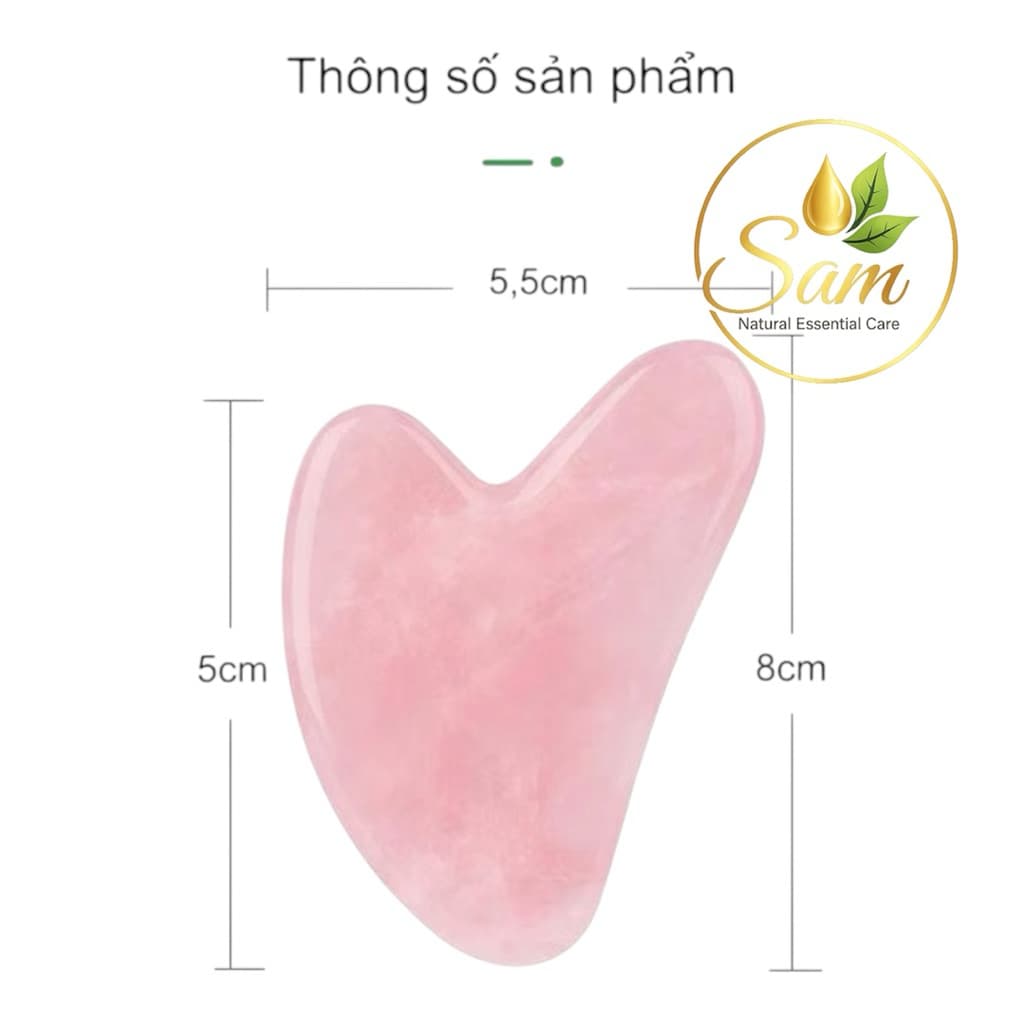Miếng Đá Cạo Gió Gua Sha Massage Kinh Lạc 6