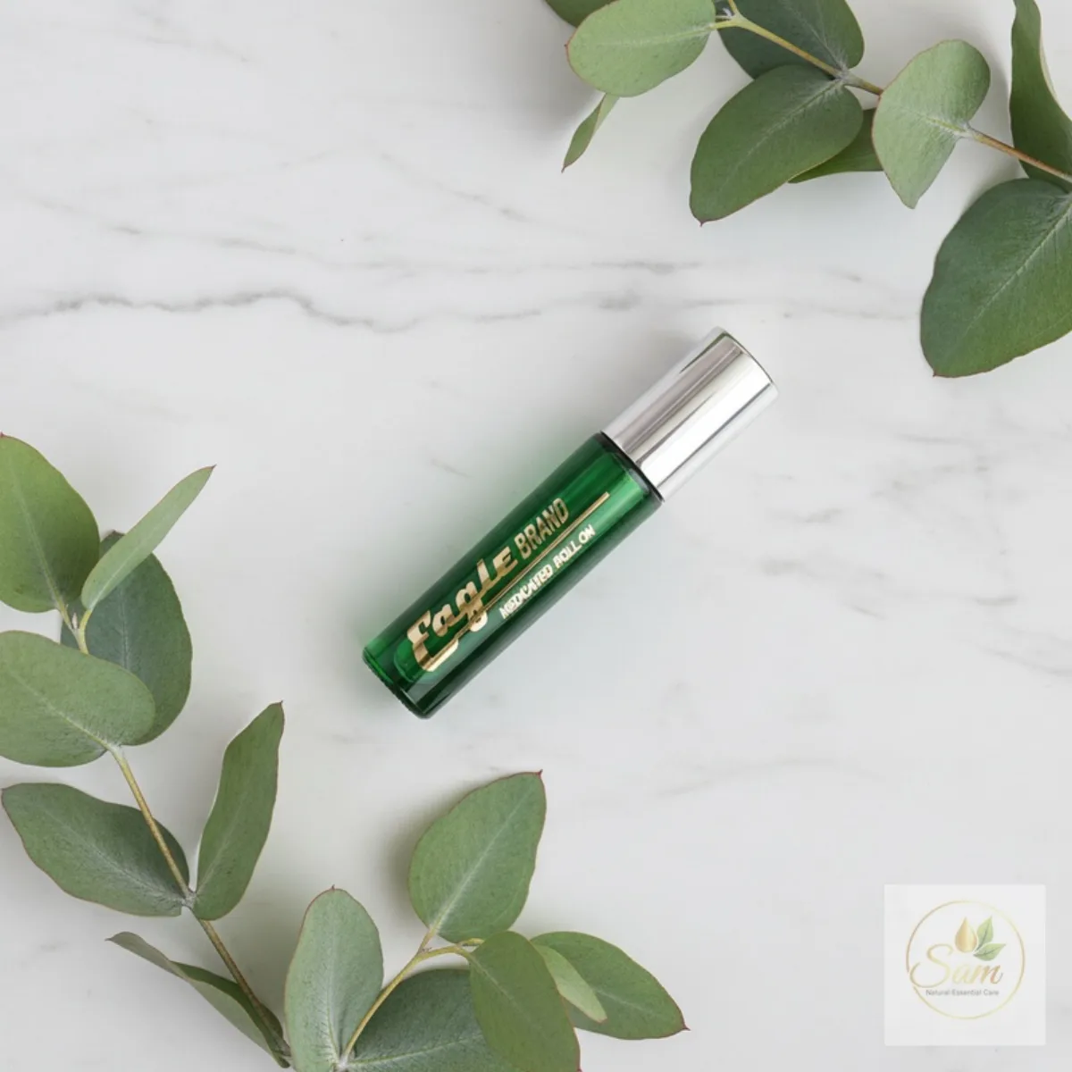 Dầu Con Ó dạng lăn Xanh 8ml 3