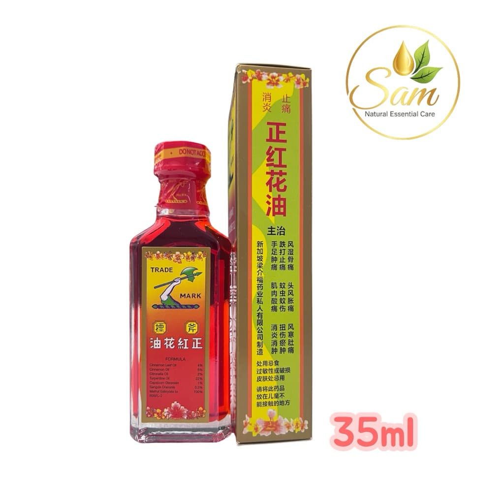 Dầu gió Hoa Đỏ 35ml 3