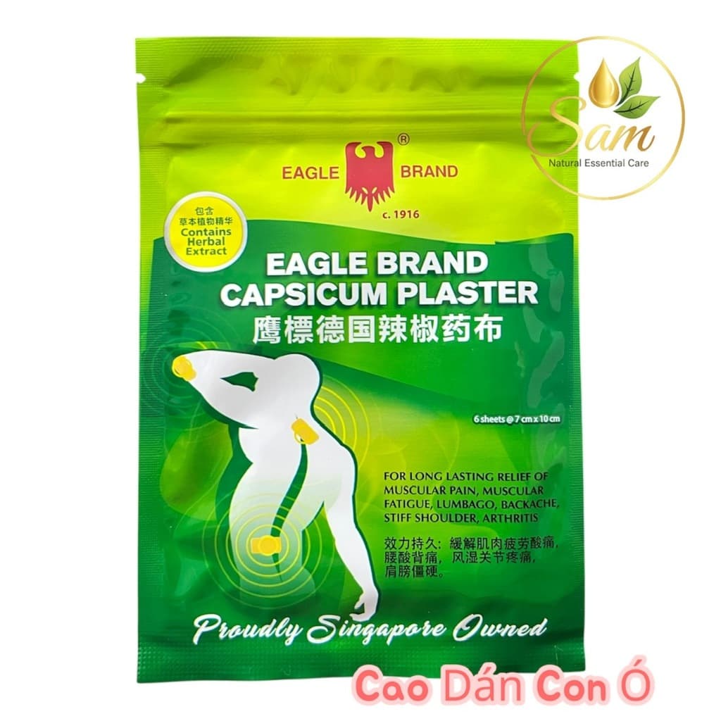 Cao Dán Ớt Con Ó Capsicum Plaster