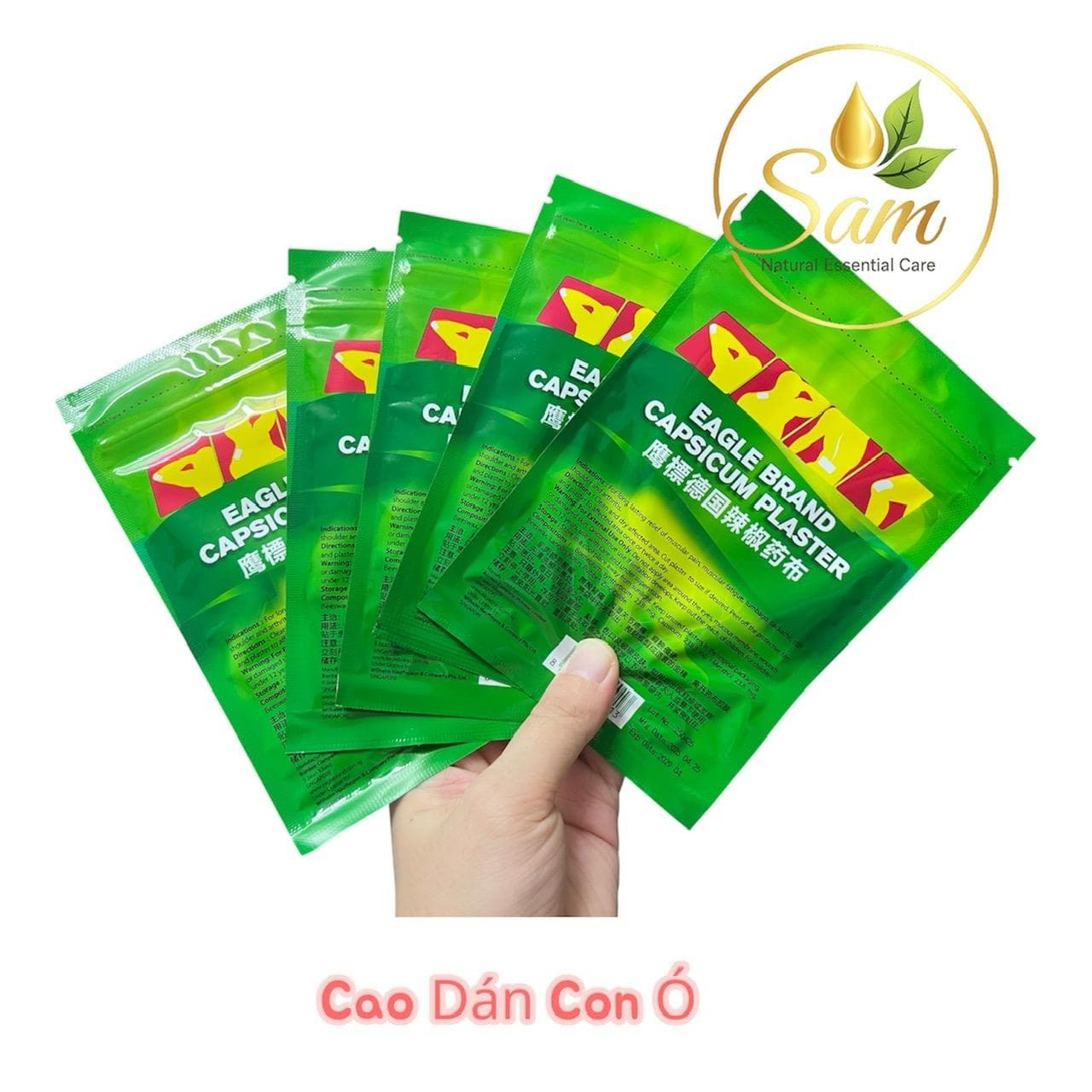Cao Dán Ớt Con Ó Capsicum Plaster