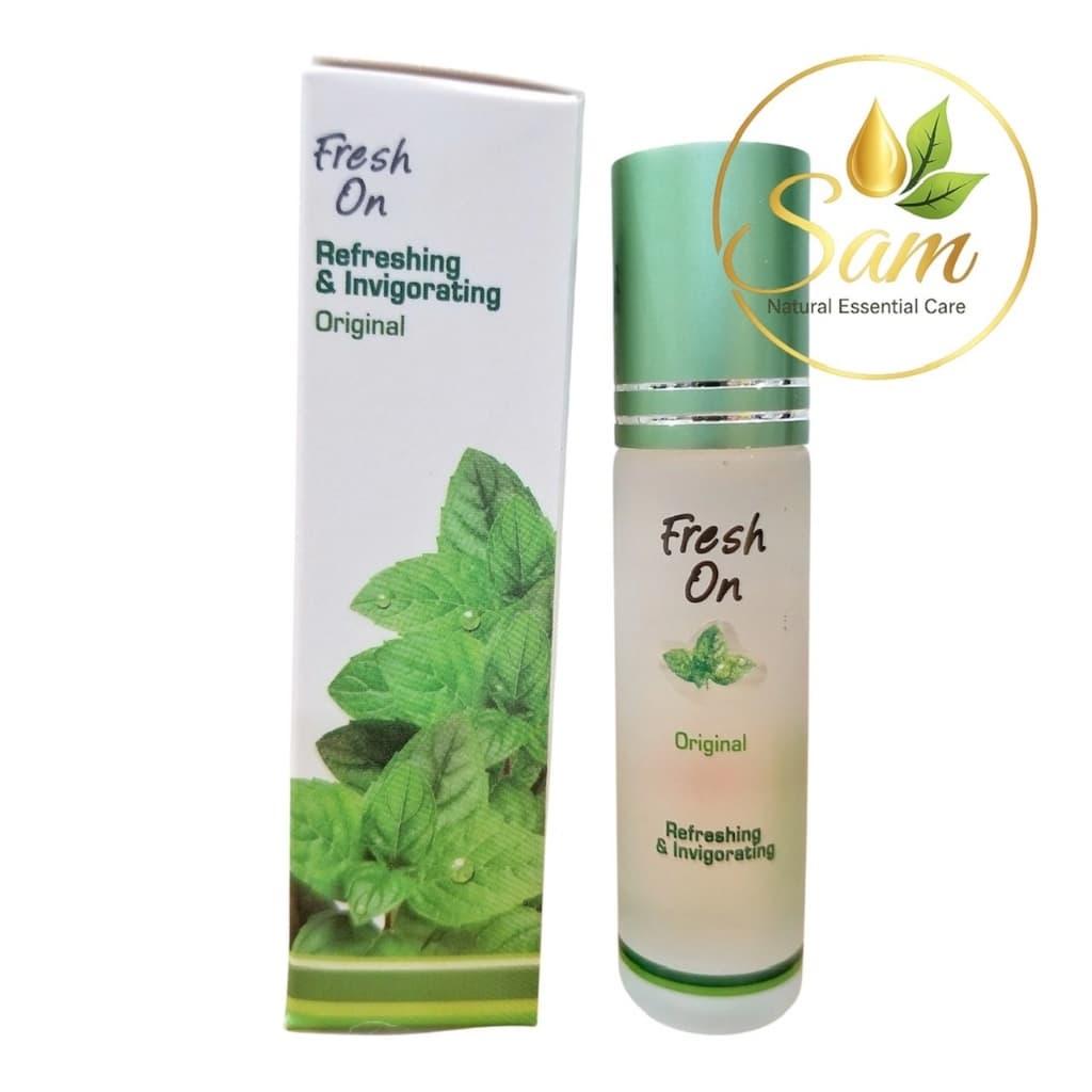 Lăn Thảo Mộc Fresh On Aromatherapy Con Ó 8ml 2