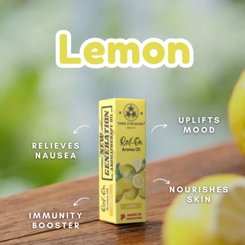 Dầu Lăn Thảo Mộc Three Star 10ml 6