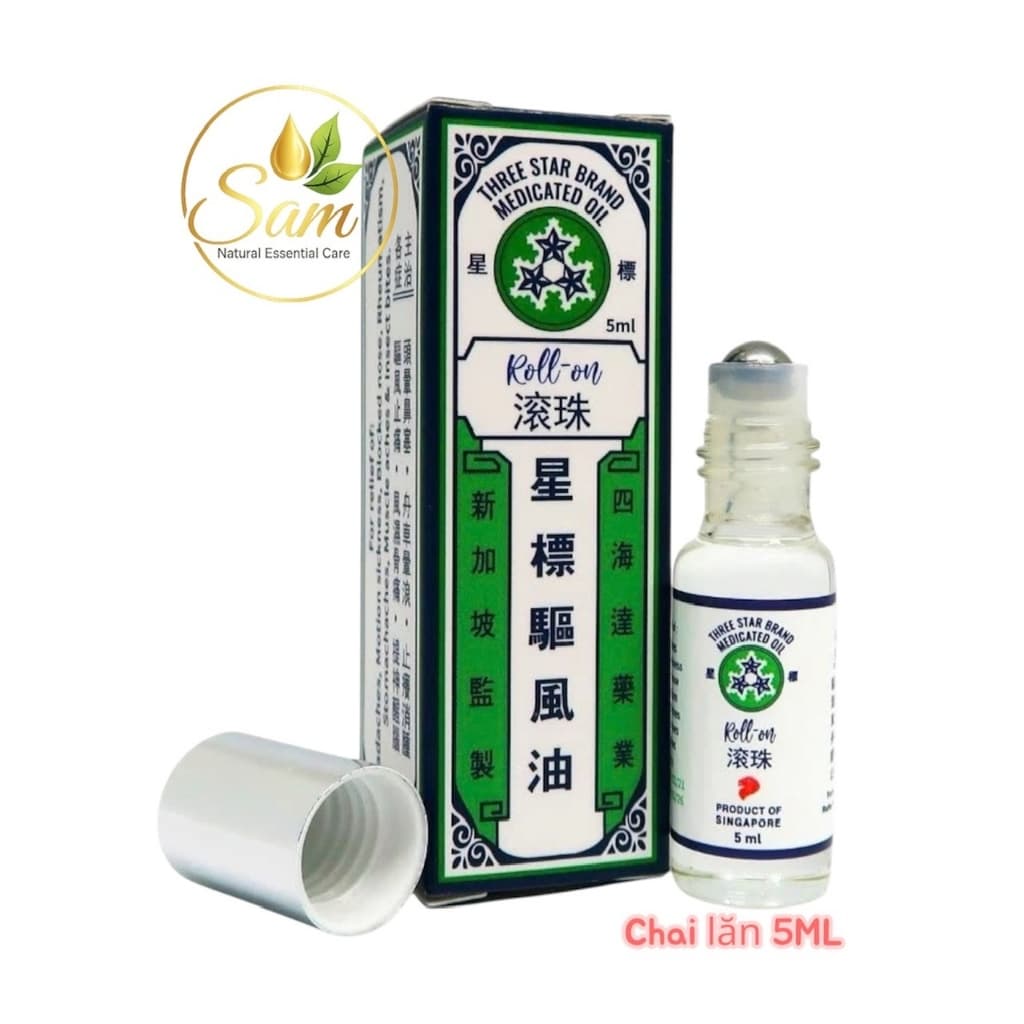 Dầu Thảo Mộc Trắng Three Star 3