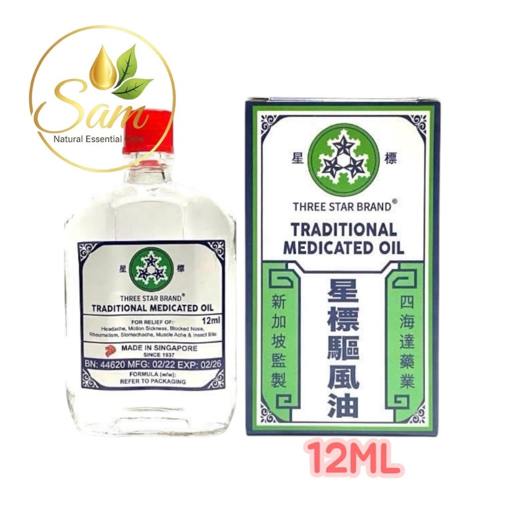 Dầu Thảo Mộc Trắng Three Star 4