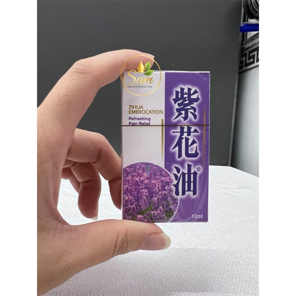 Dầu Thảo Mộc Hoa Tím Zihua 4