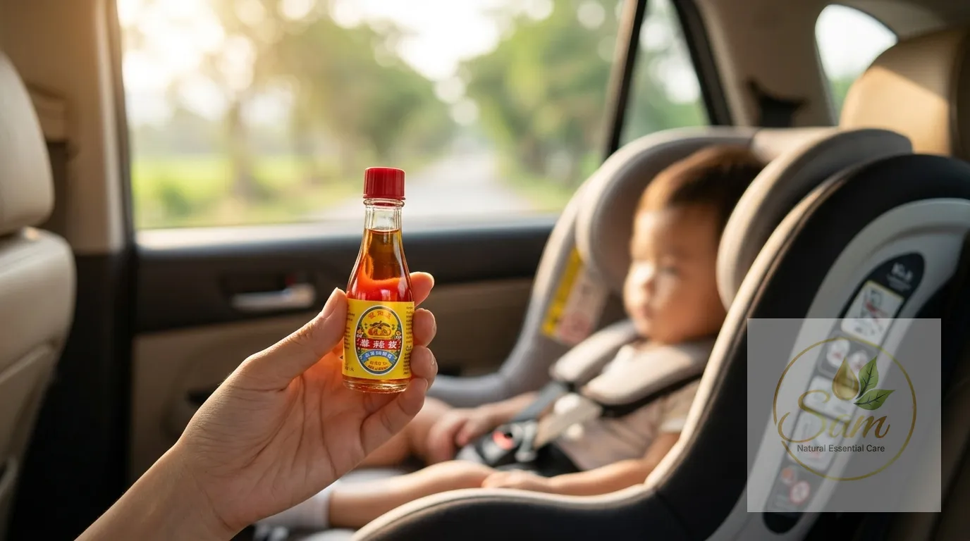 Bé Bị Say Xe: Mẹ Nên Chọn Dầu Gì Theo Từng Độ Tuổi?