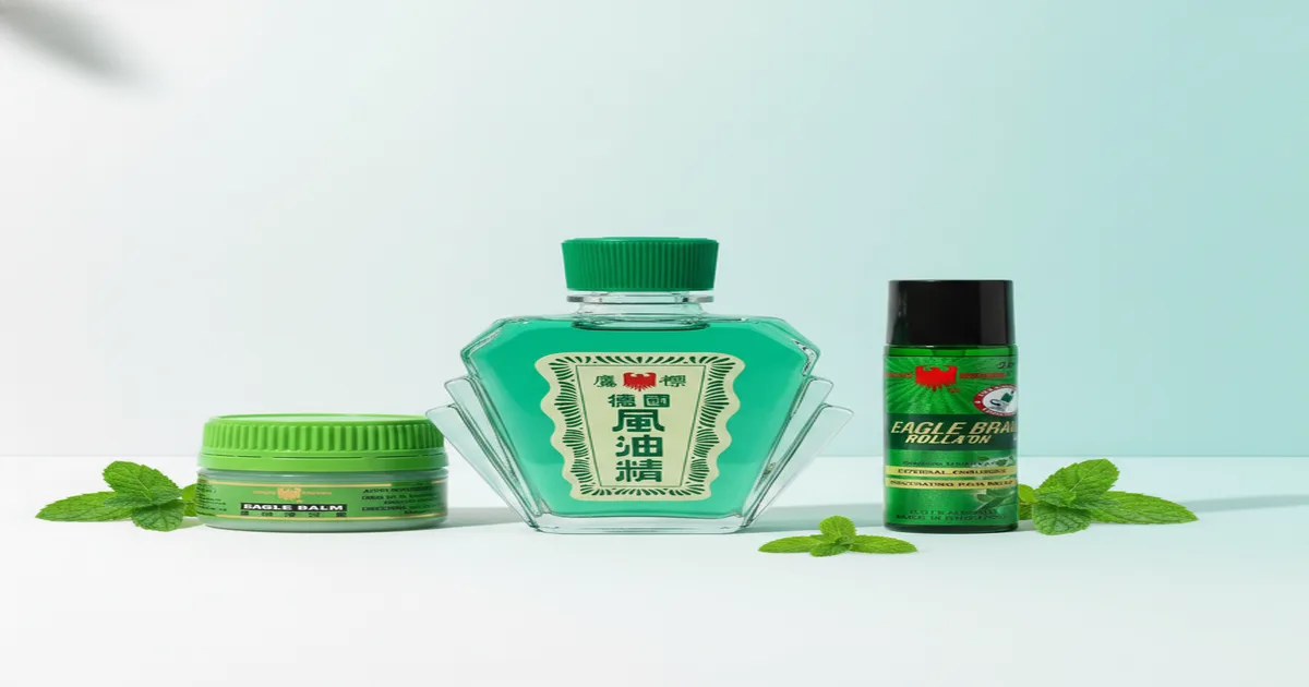 Dầu Con Ó Xanh Bạc Hà (Eagle Brand Peppermint Eucalyptus) — công dụng, đối tượng dùng và khi nào chọn Xanh thay vì Vàng/Đỏ/Trắng
