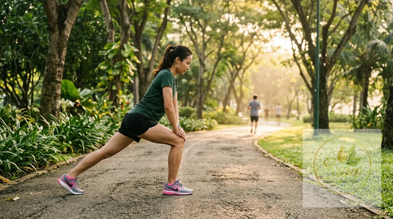 Dầu Gió, Dầu Nóng Cho Người Chạy Bộ: Khởi Động Và Thư Giãn Cơ Đúng Cách