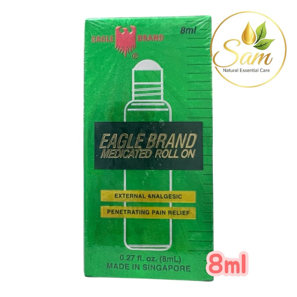 Dầu Con Ó Trắng dạng lăn 8ml