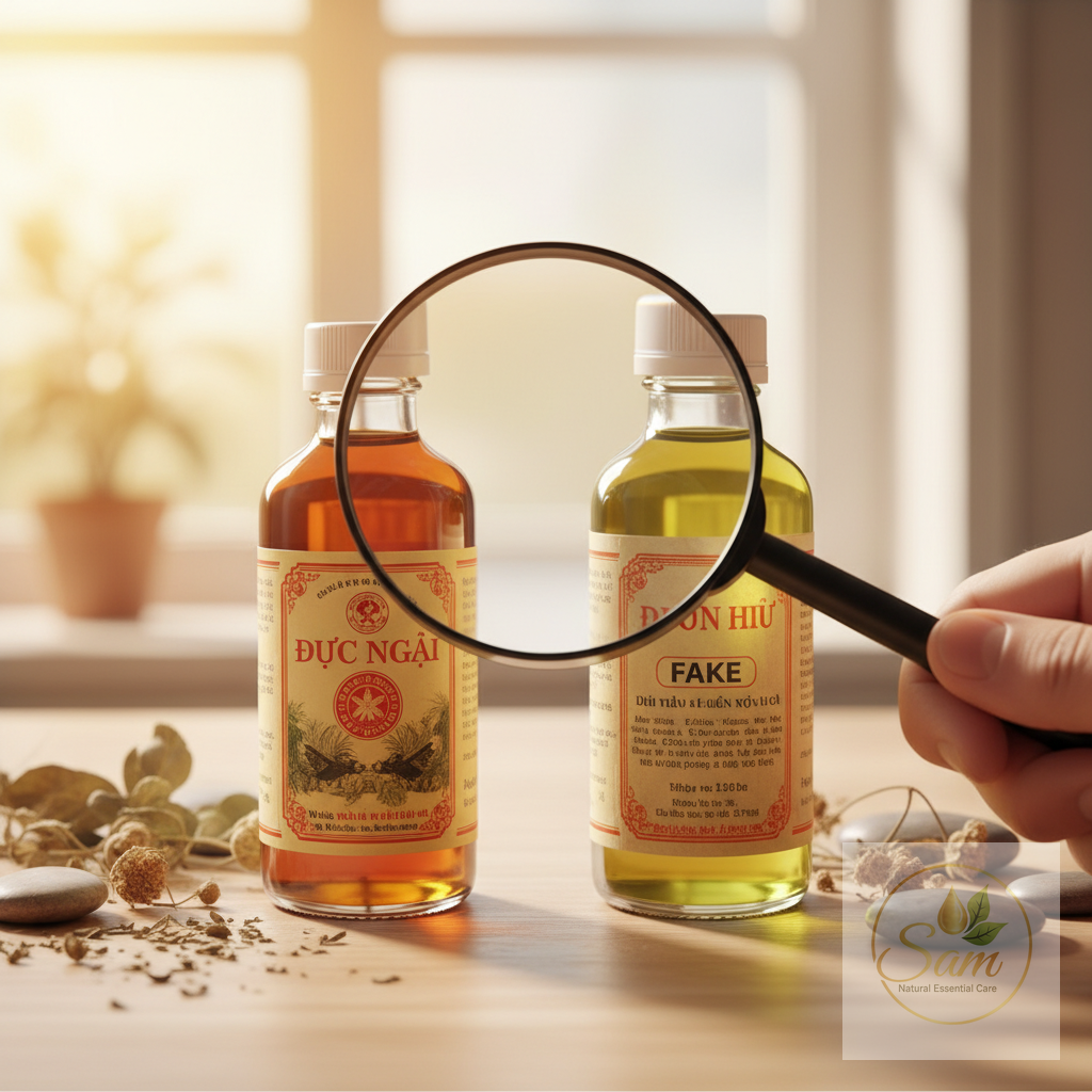 Cách phân biệt dầu gió Singapore thật và giả