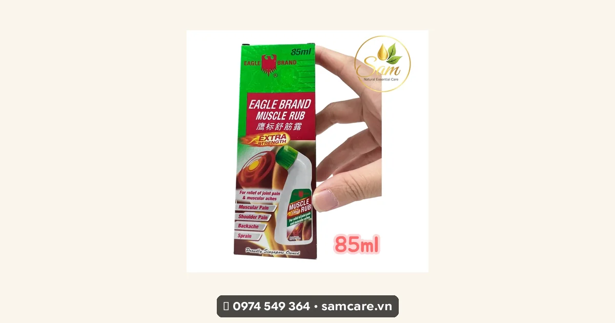 Eagle Muscle Rub — dầu xoa bóp Con Ó
