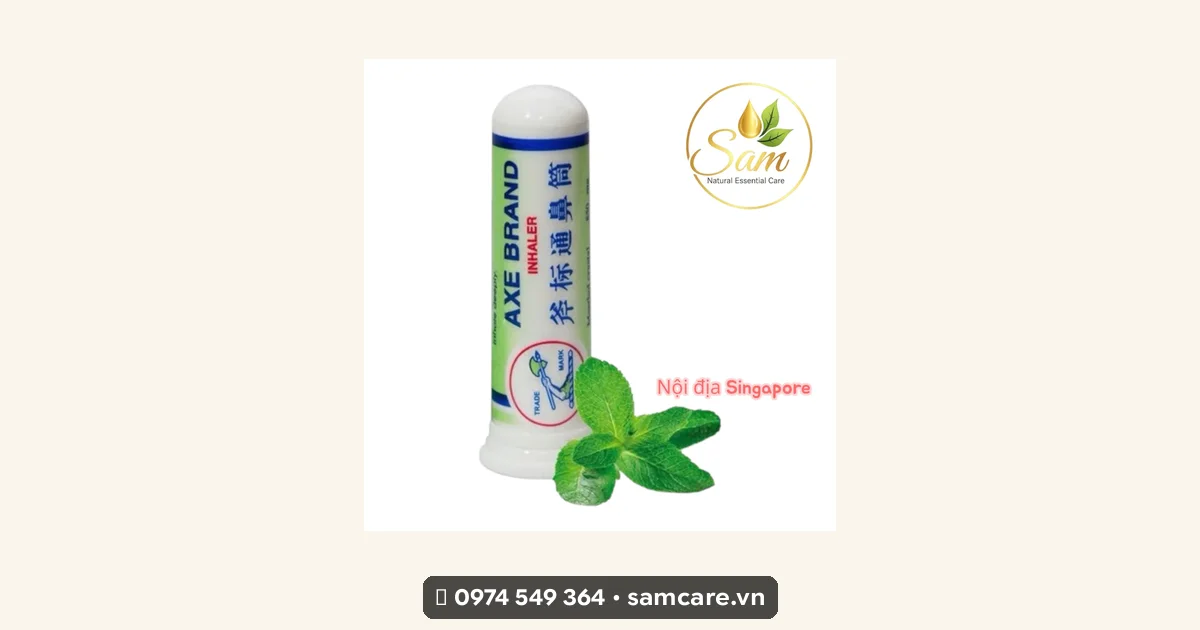 Ống hít thông mũi Axe Brand