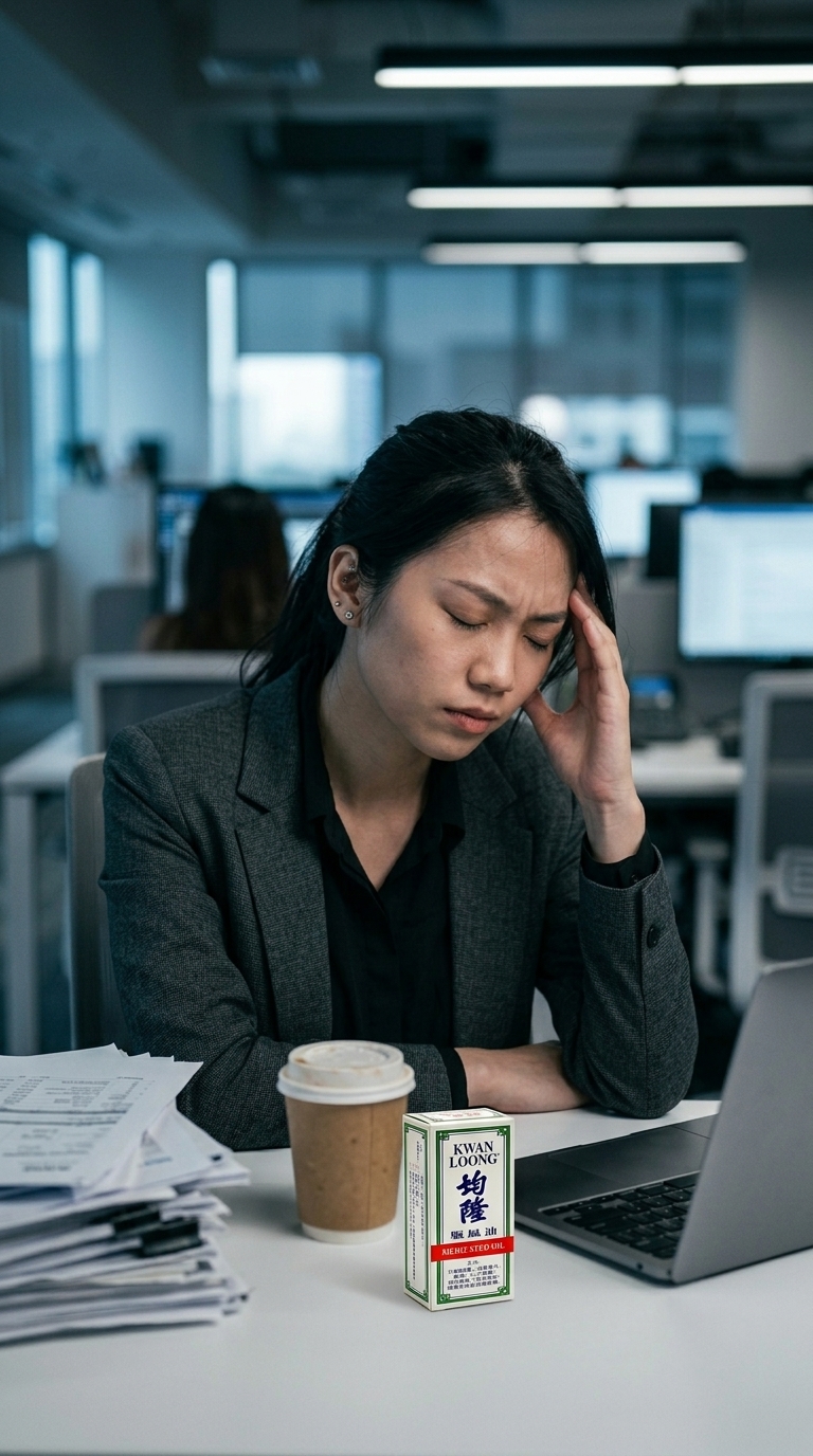 Mệt mỏi tại bàn làm việc