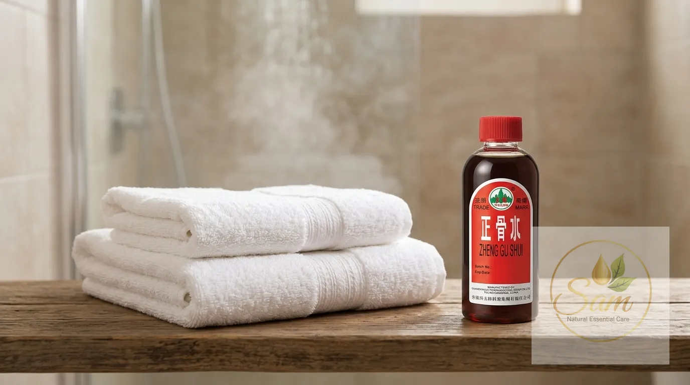 Thứ tự tắm trước bôi dầu sau