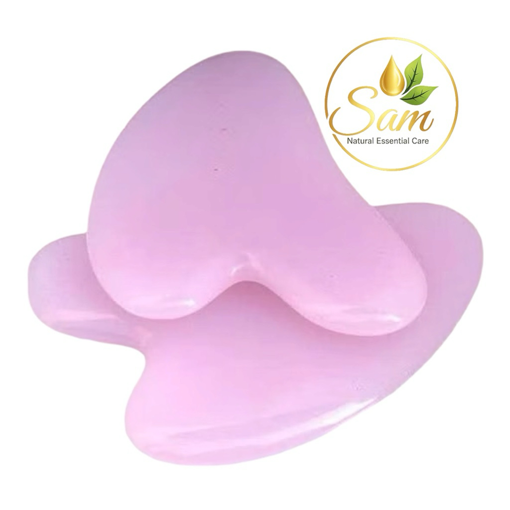 Các góc cạnh khác nhau trên miếng đá Gua Sha