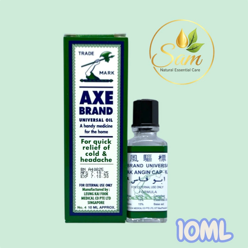 Chai dầu gió Axe Brand cây búa Singapore