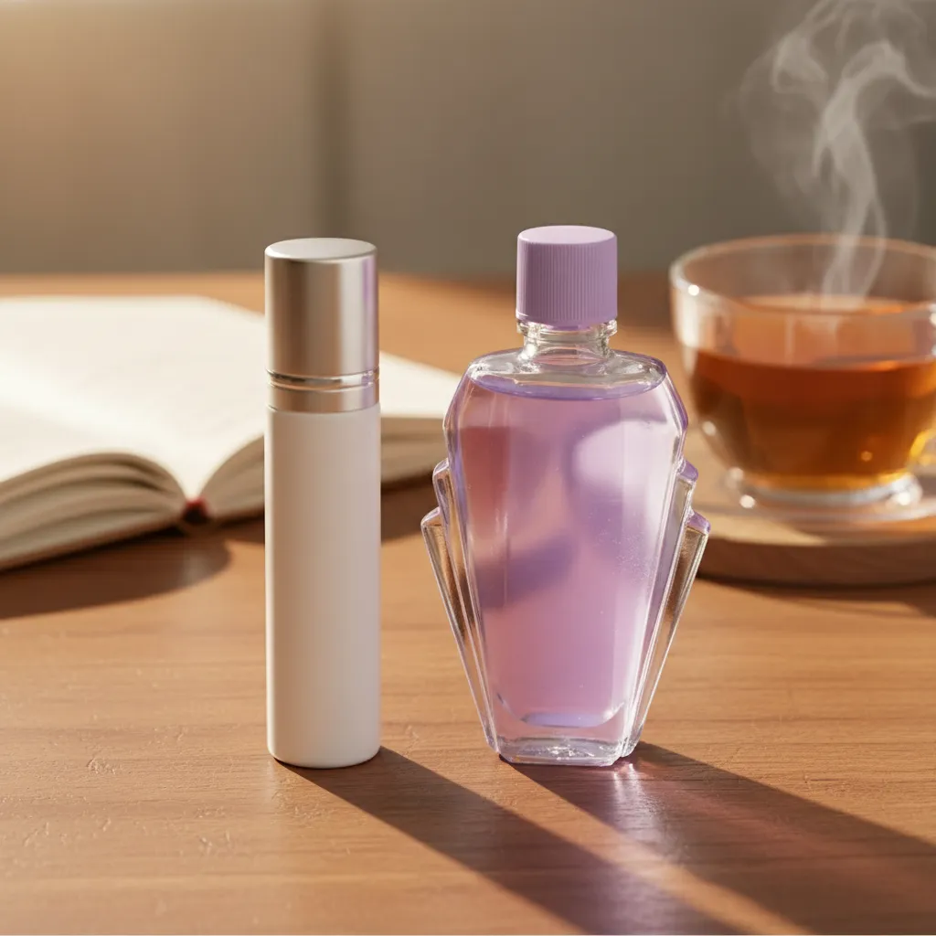 Dầu Con Ó Trắng lăn 8ml và chai 24ml Lavender chính hãng Eagle Brand Singapore