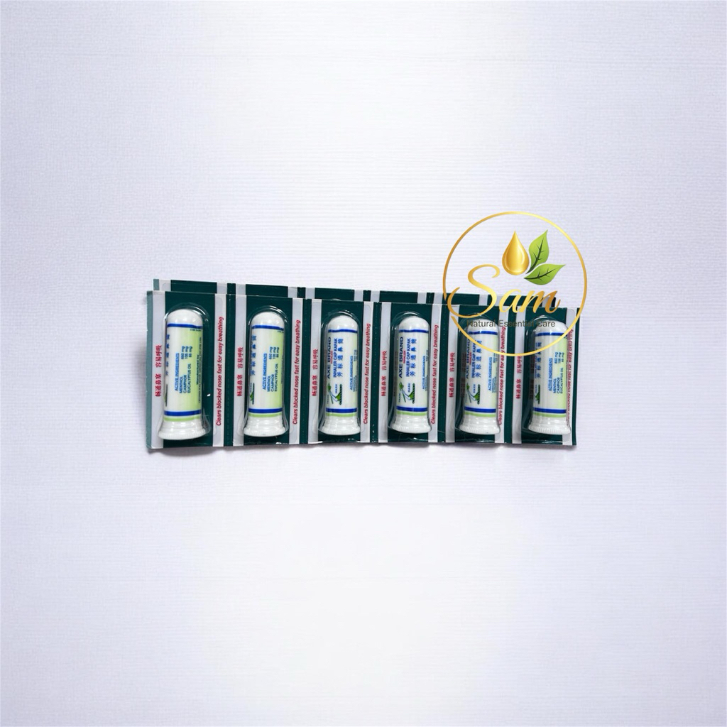 Vỉ ống hít Axe Brand Singapore — mỗi người nên dùng một ống riêng
