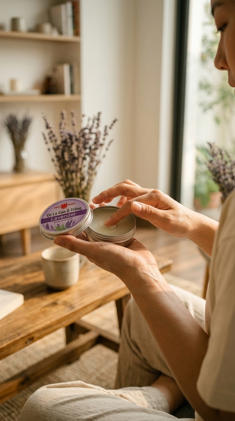 Cù Là Con Ó Trắng Lavender