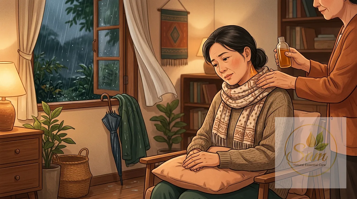 Minh hoạ khái niệm trúng gió trong dân gian Việt Nam