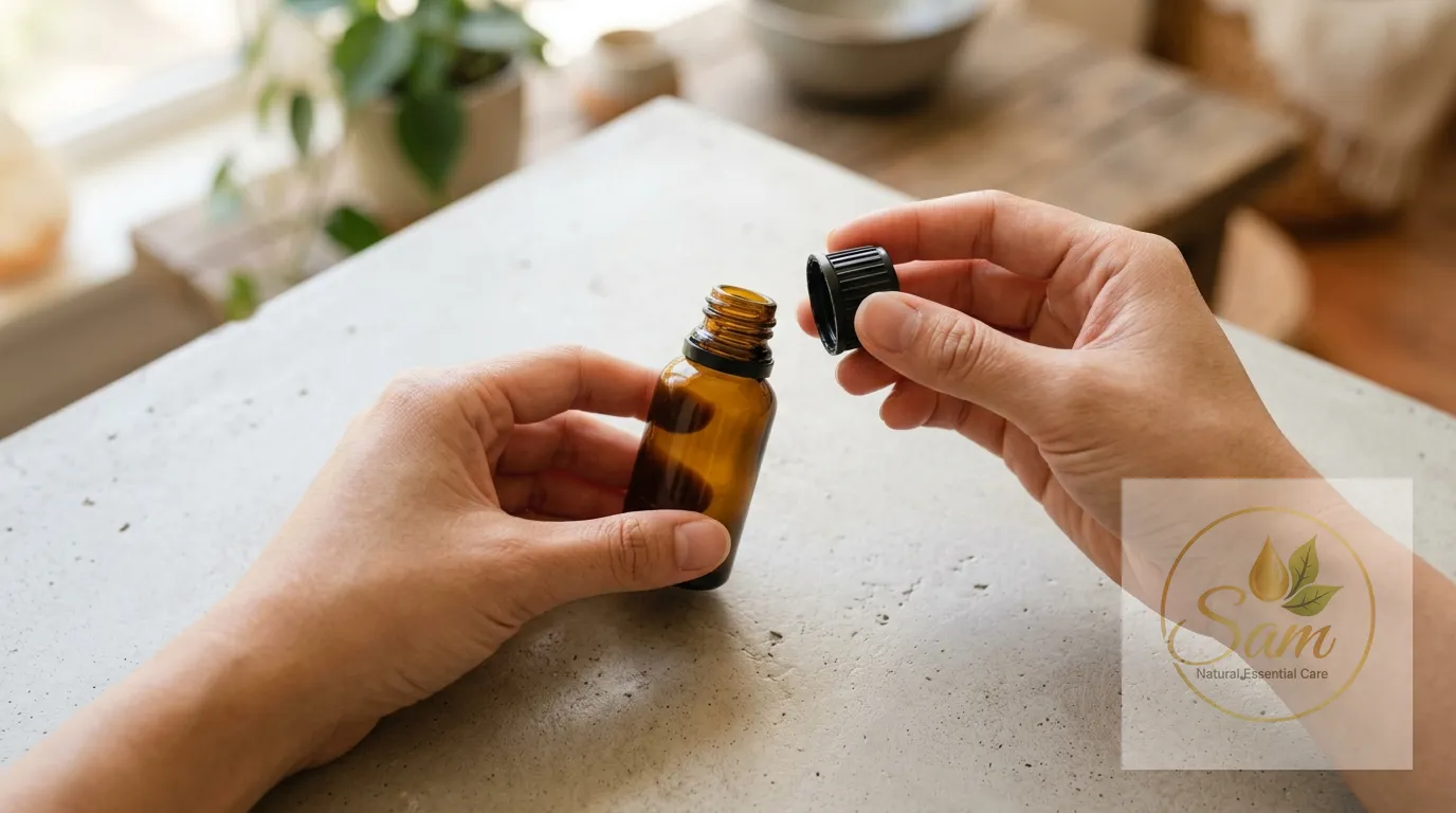 Tách nắp nhựa khỏi thân chai thủy tinh trước khi bỏ vào rác tái chế